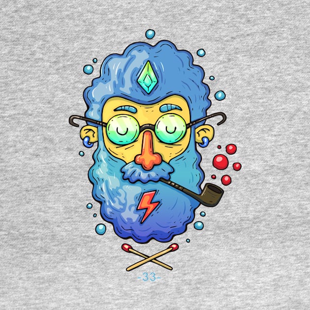 Psychedelic Eye of Prophecy Hipster by pa2rok